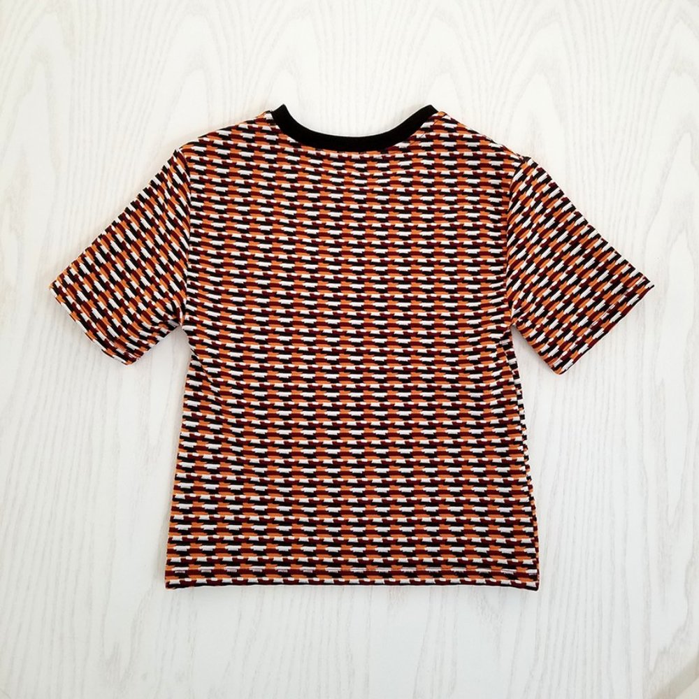 Opening Ceremony | Pattern Crop Top - Picture 2 of 3